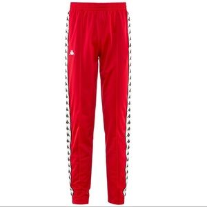 Red Kappa Joggers